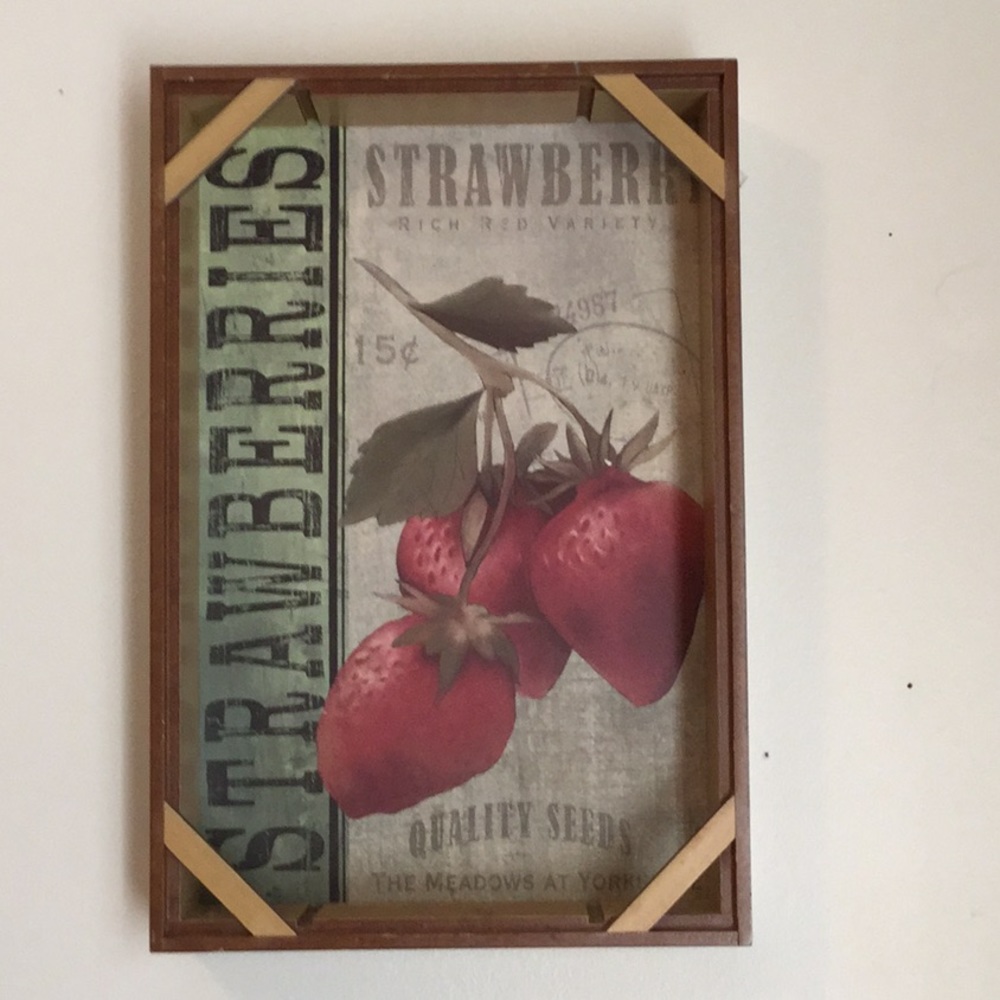 Vine Ripe Wall Shadow Box - Picture 1 of 4